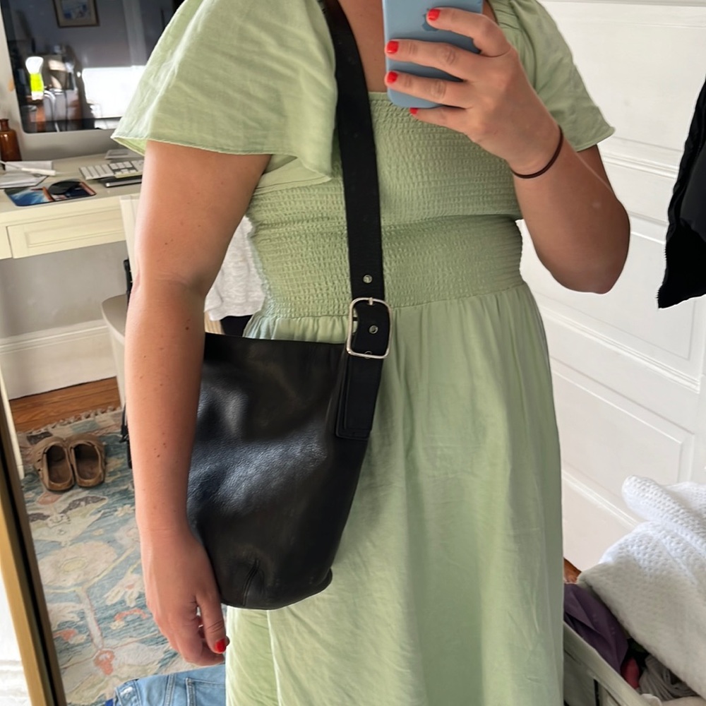 Coach Vintage 90's Grommet Bucket Bag